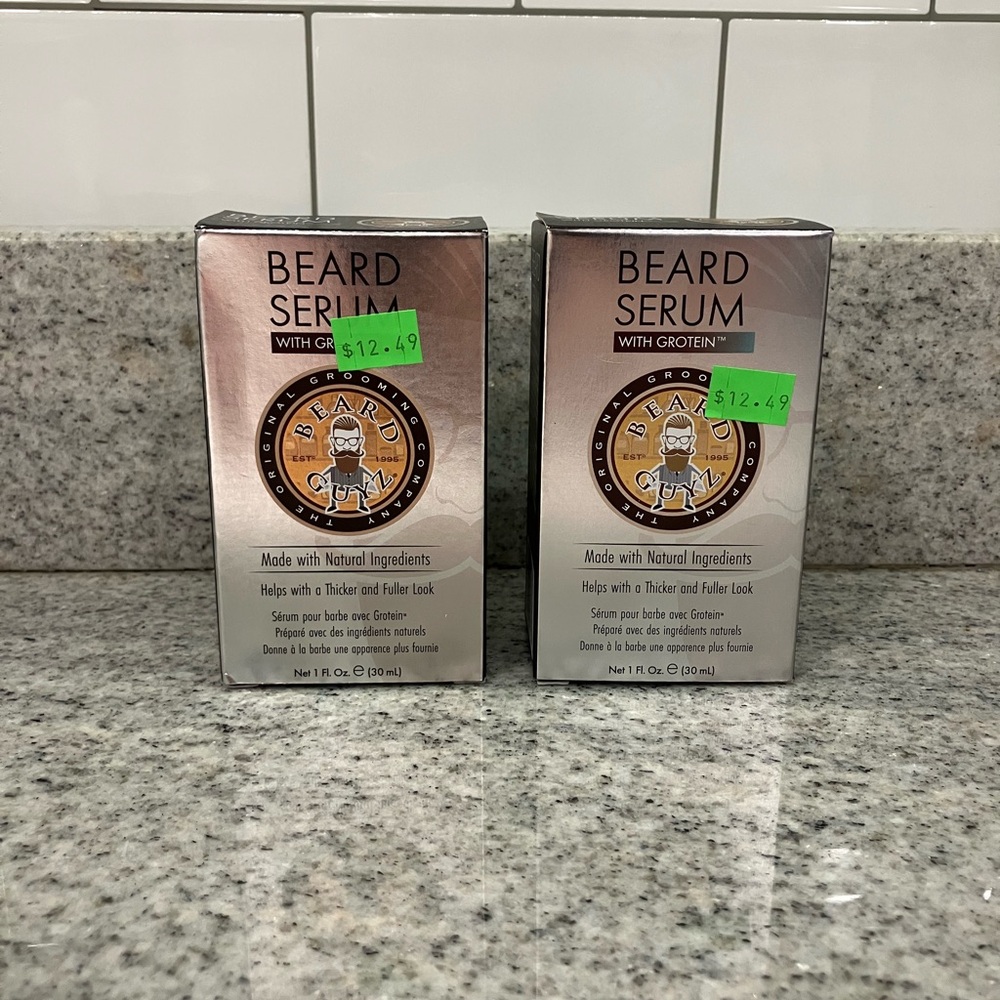 Beard Guyz Beard Serum Bundle of Two 1 oz bottles